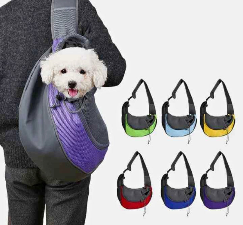 Bolso canguro para mascotas, cachorros