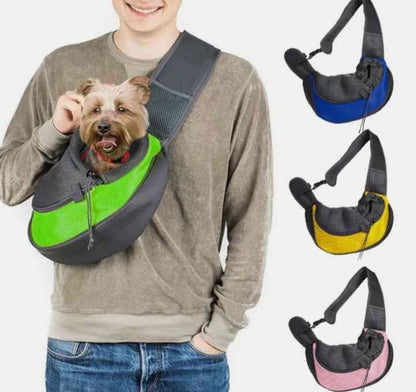 Bolso canguro para mascotas, cachorros