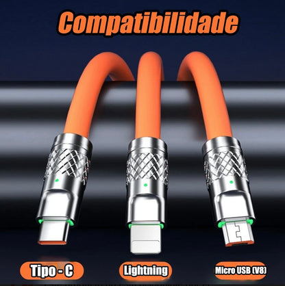 Cable de carga 3 en 1 -Ultra rápido Ultra resistente