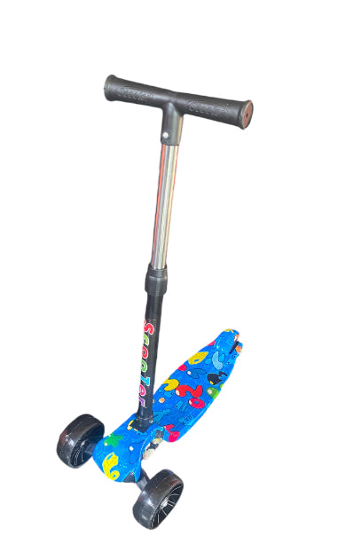 Patineta Scooter llanta gruesa con luces