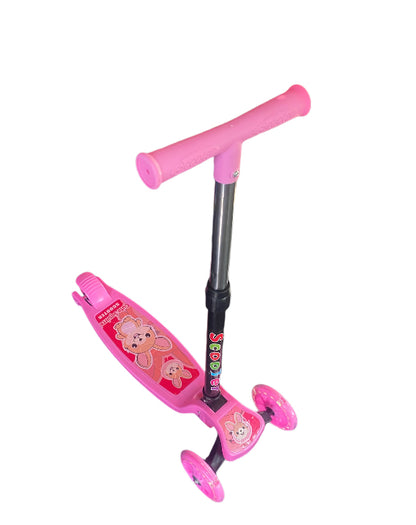 Patineta Scooter Sencilla con luces en llantas