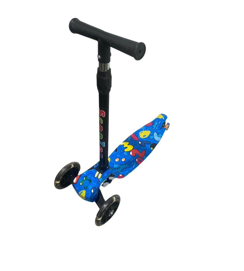 Patineta Scooter llanta delgada con luces